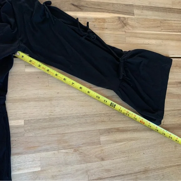 NWT BB Dakota Black Tie Sleeve Jumpsuit L - Picture 5 of 10
